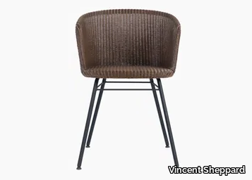 JULES - Lloyd loom chair with armrests _ Vincent Sheppard