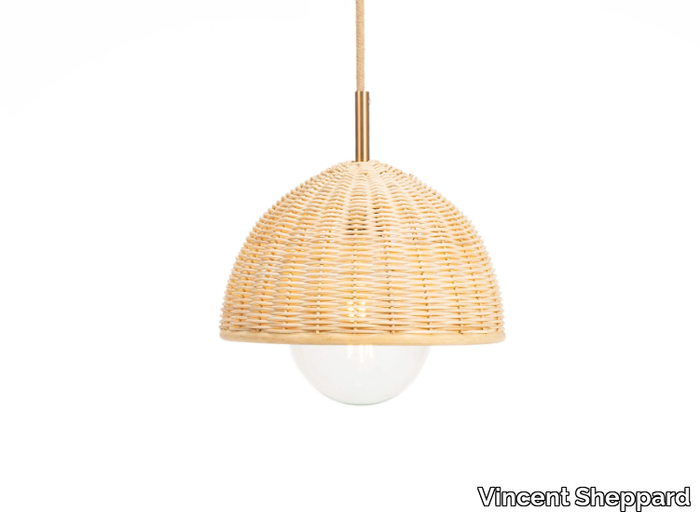 LUNA - LED rattan pendant lamp _ Vincent Sheppard