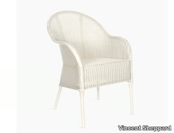 NICE - Lloyd loom garden chair with armrests _ Vincent Sheppard