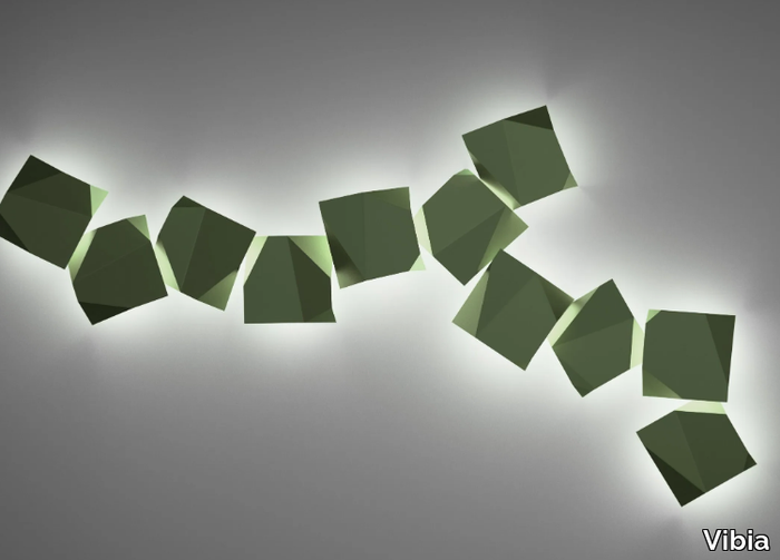 ORIGAMI - LED polycarbonate wall light _ Vibia