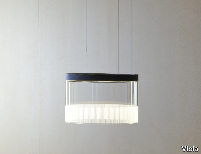 GUISE - LED Borosilicate glass pendant lamp _ Vibia