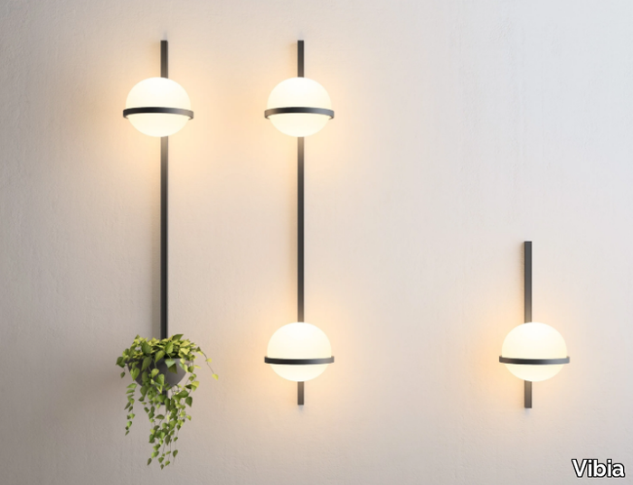 PALMA - LED blown glass wall lamp _ Vibia