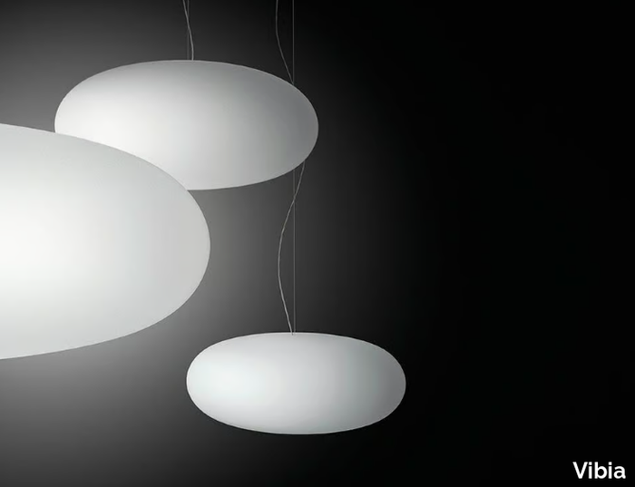 VOL - Blown glass pendant lamp _ Vibia