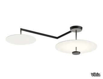 FLAT 5910 - LED metal ceiling lamp _ Vibia