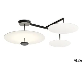 FLAT 5905 - LED metal ceiling lamp _ Vibia