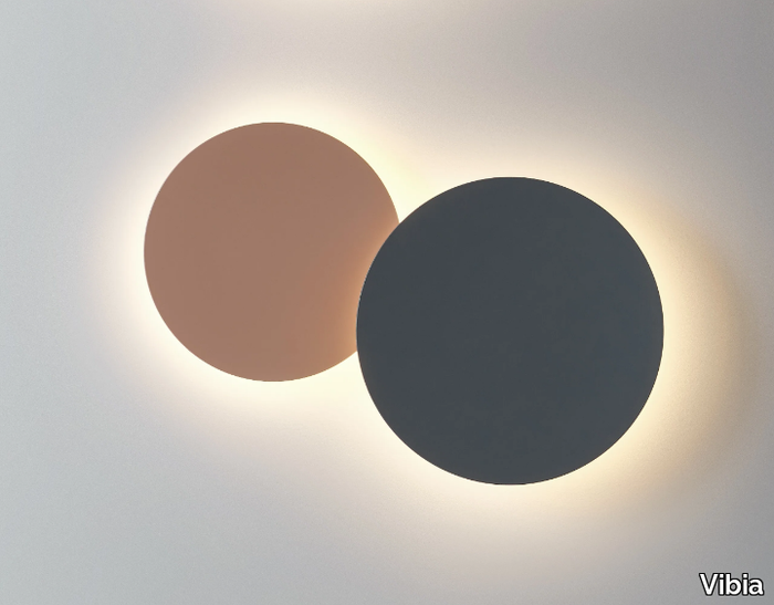 PUCK WALL ART DOUBLE - LED wall light _ Vibia