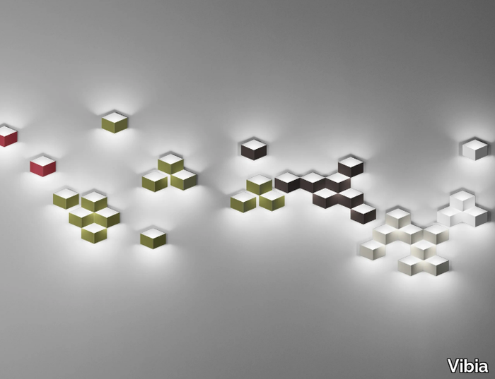 FOLD SURFACE - LED aluminium wall light _ Vibia