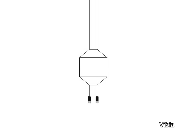 WIREFLOW 0312 / 0412 - LED aluminium pendant lamp _ Vibia