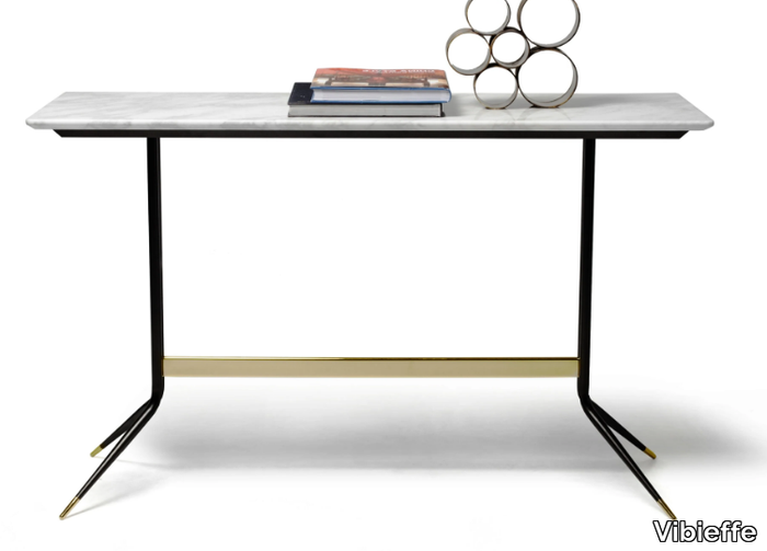 1500 SWING - Contemporary style rectangular marble console table _ Vibieffe