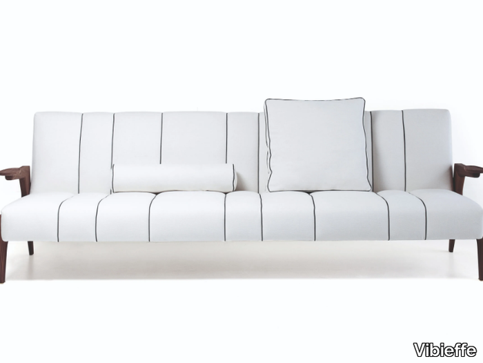 50 ITALO - Sectional leather or fabric sofa _ Vibieffe