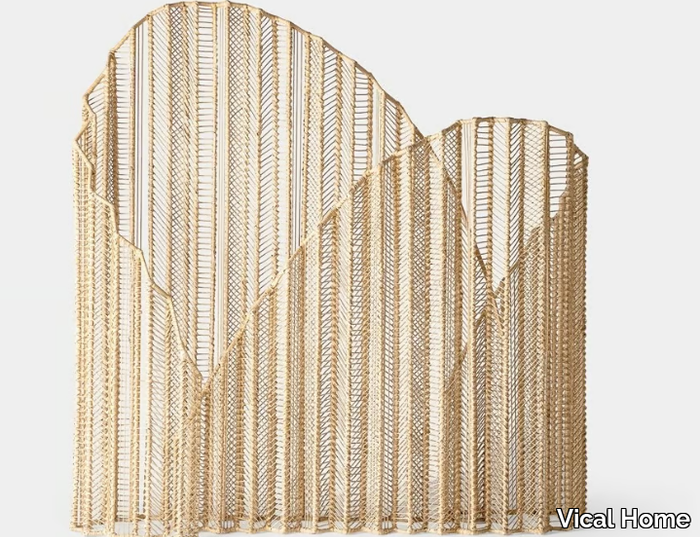 PLISSÉ RATTAN - Rattan room divider _ Vical Home