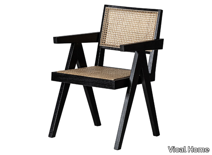 CIEZA - Elm chair with armrests _ Vical Home