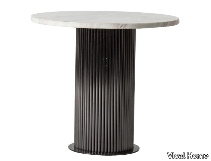 COEN - Round steel side table _ Vical Home