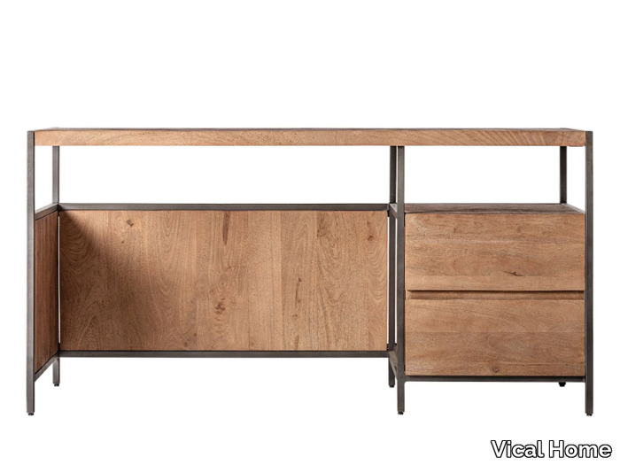 KILLEANY - Rectangular wooden writing desk _ Vical Home