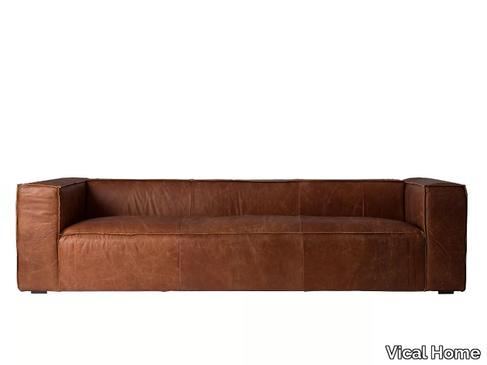 KURZA - 4 seater leather sofa _ Vical Home