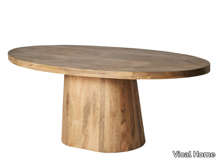 MERSCH - Oval Mango table _ Vical Home