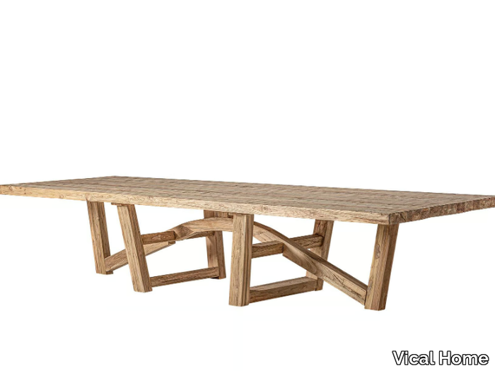 NYSTED - Rectangular solid wood table _ Vical Home