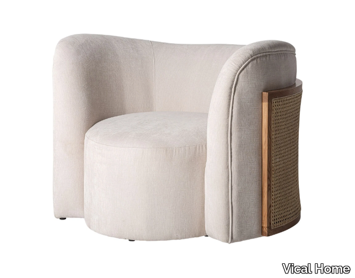 NYUL - Fabric armchair with armrests _ Vical Home