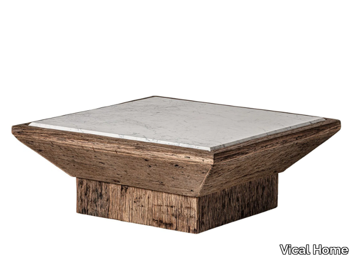 SAMSUN - Square pine coffee table _ Vical Home