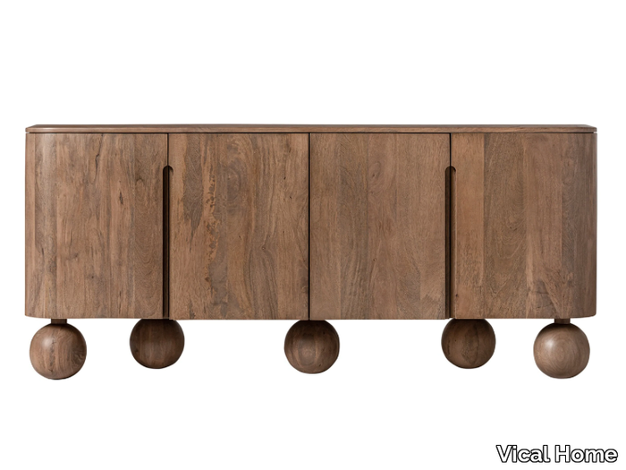 LAUGNA - Mango sideboard with doors _ Vical Home