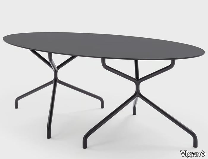 FRED - Oval HPL contract table _ Viganò