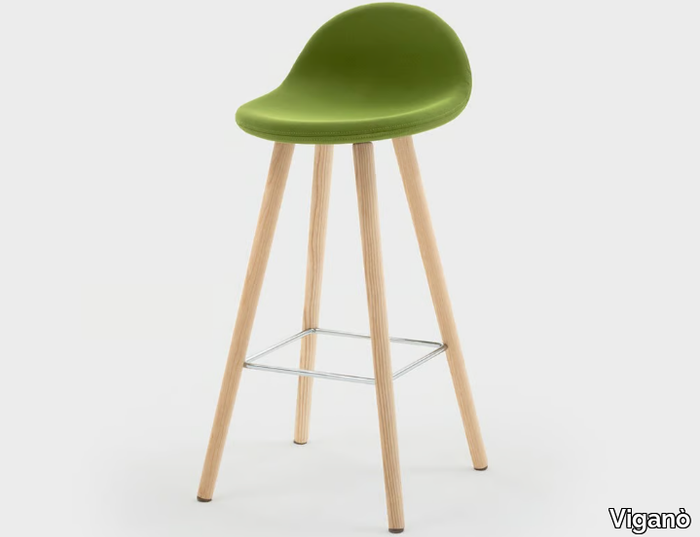 TED - High fabric and ash stool _ Viganò