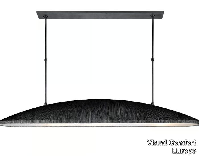 UTOPIA LARGE LINEAR - Metal pendant lamp _ Visual Comfort Europe