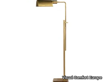 PASK - Pharmacy Floor Lamp in Hand-Rubbed Antique Brass _ Visual Comfort Europe