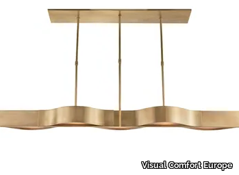 AVANT LARGE LINEAR - Metal pendant lamp _ Visual Comfort Europe