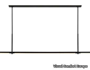 AXIS LARGE LINEAR - Metal pendant lamp _ Visual Comfort Europe