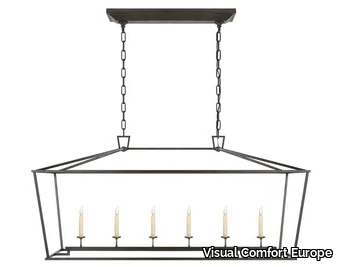 DARLANA LINEAR LANTERN - Metal pendant lamp _ Visual Comfort Europe