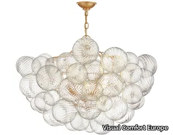 TALIA - Glass chandelier _ Visual Comfort Europe