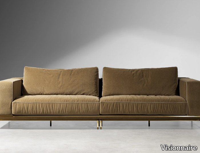 BACKSTAGE - 3 seater sectional fabric sofa _ Visionnaire