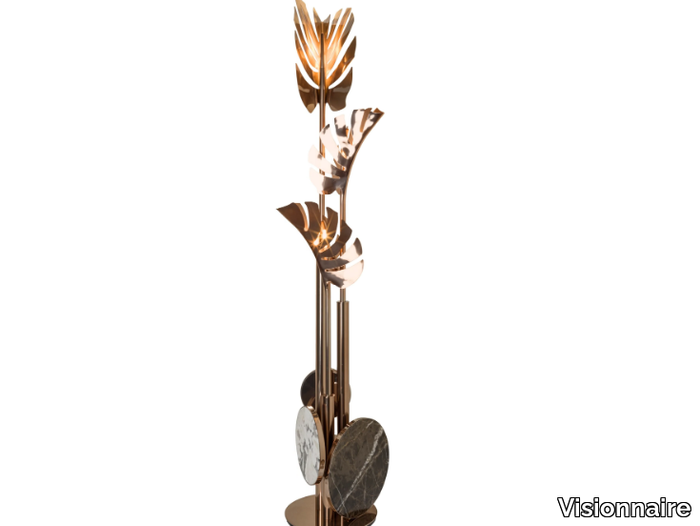 CALLIA - LED stainless steel floor lamp _ Visionnaire