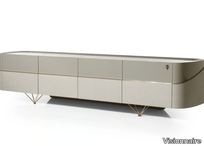 MAJESTIC - Wooden sideboard with doors _ Visionnaire