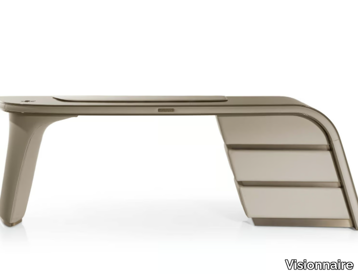 AMBASSADOR - Rectangular office desk with drawers _ Visionnaire