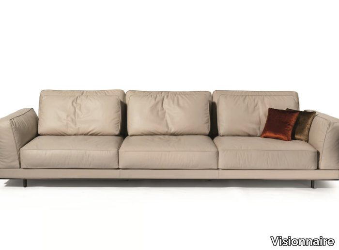 ANTHEM - 3 seater leather sofa _ Visionnaire