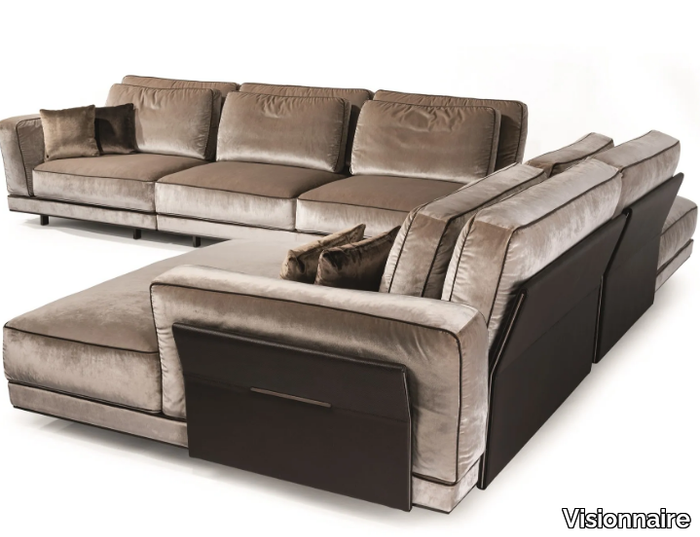 ANTHEM - Sectional fabric sofa _ Visionnaire