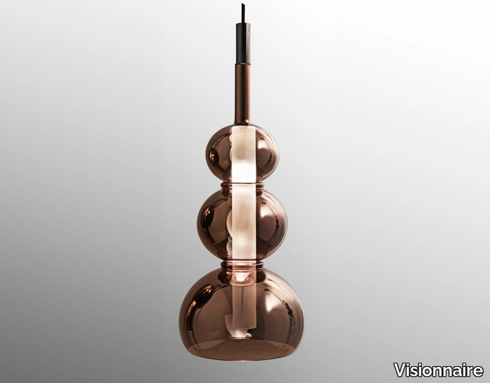 KAEL - LED glass pendant lamp _ Visionnaire