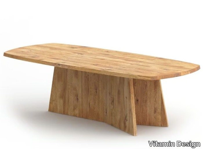 LOTUS - Solid wood table _ Vitamin Design