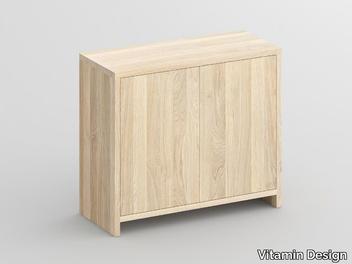 MENA - Solid wood highboard with doors _ Vitamin Design