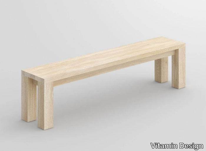 CUBUS - Solid wood bench _ Vitamin Design