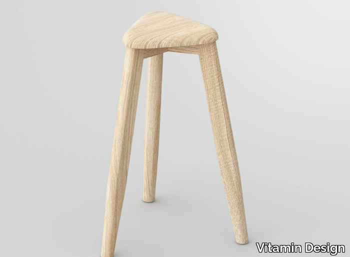 AETAS SPACE - High solid wood stool _ Vitamin Design