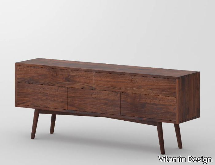 AMBIO - Solid wood sideboard with drawers _ Vitamin Design