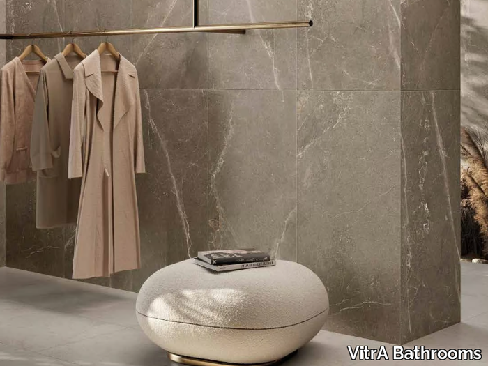 METEORITE - Porcelain wall/floor tiles with stone effect _ VitrA Bathrooms