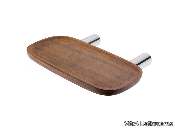 ETERNITY - Teak bathroom wall shelf _ VitrA Bathrooms