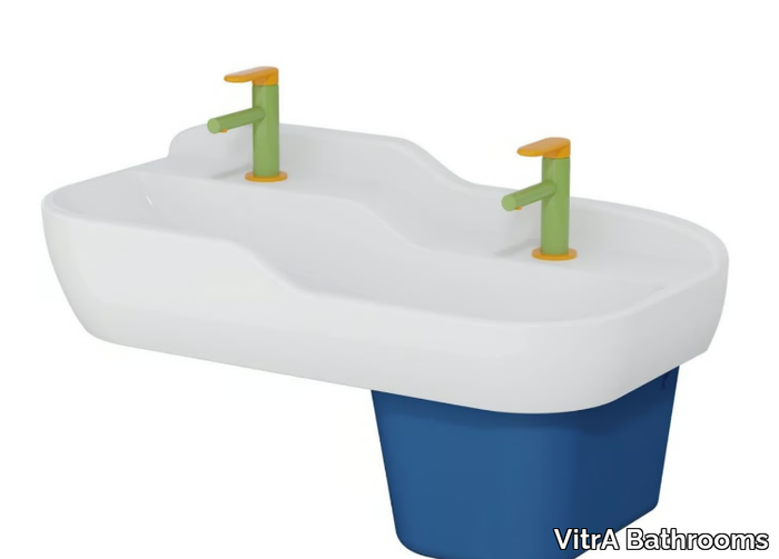 SENTO KIDS - Rectangular ceramic washbasin for children _ VitrA Bathrooms