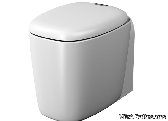 PLURAL - Back to wall ceramic toilet _ VitrA Bathrooms