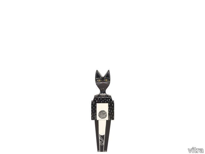 Wooden Doll Cat