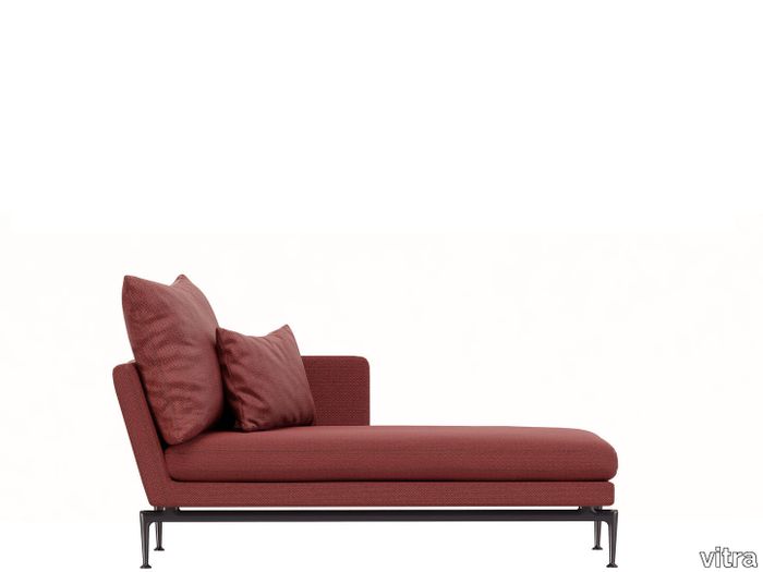 Suita Chaise Longue, pointed cushions